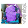 thumbnail image 3 of Scrapbook DIY Photo Album Embossing Precise Scrapbook Etching Mold Carbon Steel Knife Mold Sturdy Cutter Mold with Hollow Dancing Angel Print for Photo Album Frame, 3 of 9