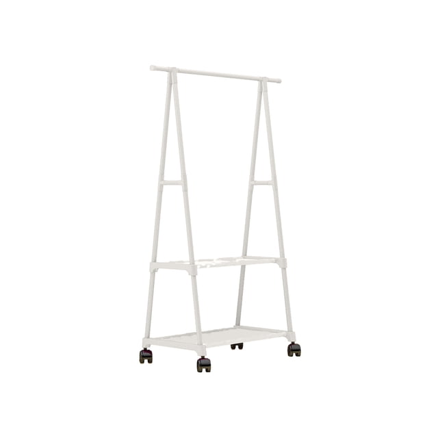 Kyursd Summer Home/Kitchen Organizers and Storage Special Offer!Coat Rack Freestanding Closet Organizer Hall Tree With 2 Storage Shelves Corner Storage Organizer For Entryway Bedroom