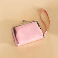 thumbnail image 2 of C Ladies Coin Purse Zipper Pouch Snap Closure Handbag Small Wallet Clutch Pocket Organizer, 2 of 7