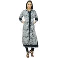 thumbnail image 2 of Bimba Blouse Kurta Droite pour Femmes avec Pashmina Boléro Veste Tunique de Designer, 2 of 9