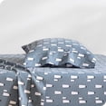 thumbnail image 1 of Bare Home Flannel Sheet Set - 100% Cotton - Deep Pocket - Twin, Penguin, 3-Pieces, 1 of 4