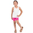 thumbnail image 3 of Basico Girls Bike Shorts, Ribbon, Small Size 4-7, 6 Value Packs, 3 of 6