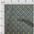thumbnail image 1 of oneOone Cotton Poplin Fabric Diamond & Circle Block Print Fabric By Yard 56 Inch Wide, 1 of 4