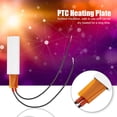 thumbnail image 3 of Thermostatic Aluminum Housing PTC Heating Plate, Safe Dry Heating, Easy Install, Long Service Life, Widely  in Car, Preheating, 15cm Lead Wire, For Water Boiler, Coffee, 3 of 7