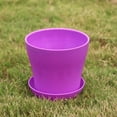 thumbnail image 1 of Open Pot Pp Resin Planter, Balcony Outdoor Plant Stand, High Waist Design, Durable Plastic Material, for Home Gardening, Versatile Plant Container, Large Capacity, Weatherproof, Urban Hzhnb, 1 of 7
