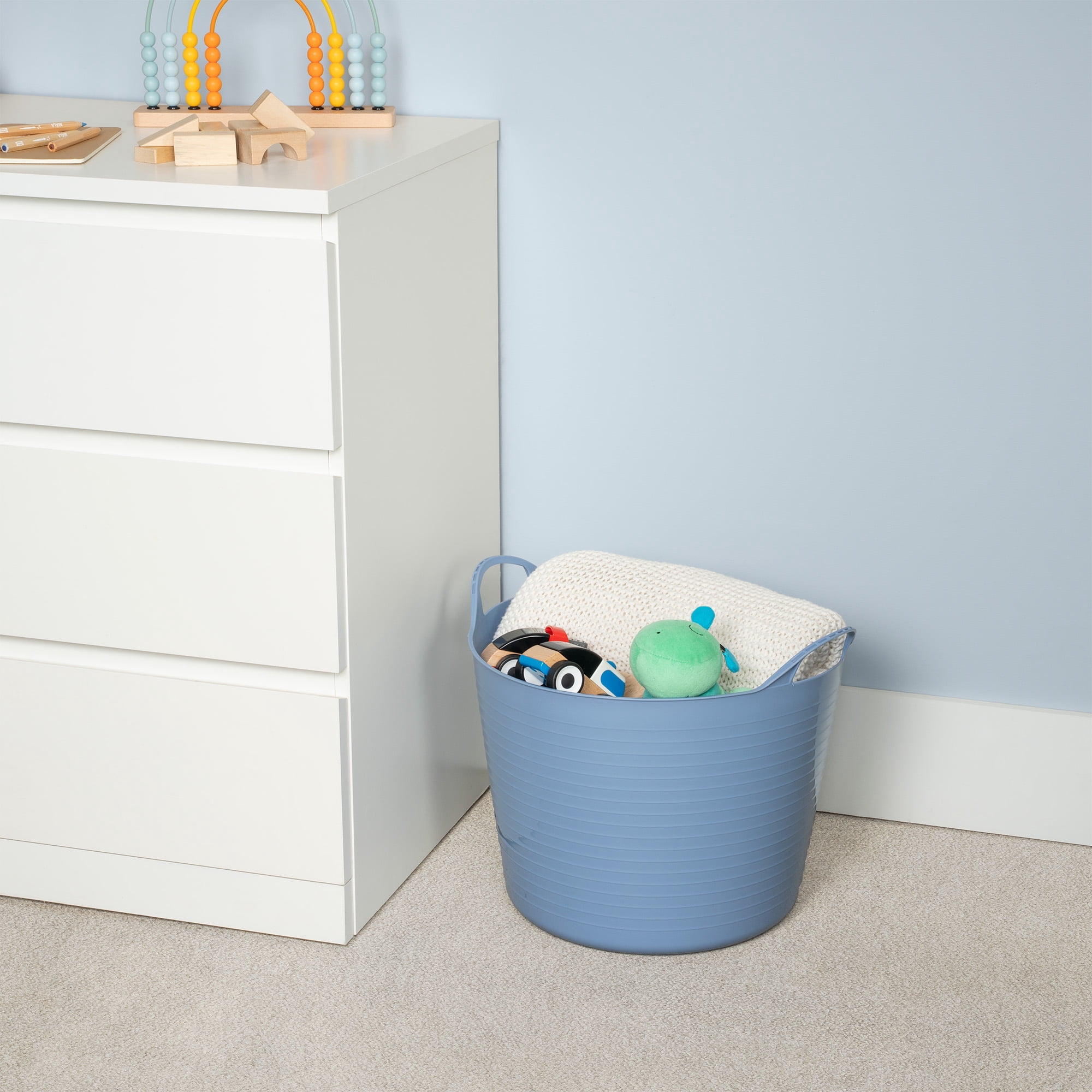 Neatfreak Kids bac flexible avec poignées, Panier de rangement en plastique