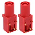 thumbnail image 1 of XingJian LLC PCB Prise de Panneau - 2 Pcs 4mm Type Soudé Prise Banane pour Test de Tension Multimètres (Rouge), 1 of 10