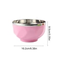 thumbnail image 3 of karymi Bol en Acier Inoxydable 304 pour Enfants à Double Couche Originalité Bol Sammy Bol à Soupe Bol à Souper Bol de Riz Isolé Bol Coloré pour la Maison Cadeaux pour Hommes Déco Maison, 3 of 6