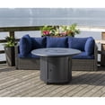 thumbnail image 4 of Paramount Alan Stamped Round Aluminum Fire Table, 4 of 9