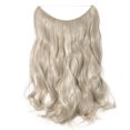 thumbnail image 2 of Invisible Wire No Clips in Hair Extensions Miracle Secret Hairpieces Silky Synthetic hair, 2 of 6