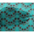thumbnail image 4 of oneOone Viscose Chiffon Fabric Floral Block Print Fabric BTY 42 Inch Wide, 4 of 4