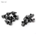 thumbnail image 4 of 50pcs 7x10mm  Spikes Punk Rivets Leathercraft Studs DIY Clothing Decoration  Color, 4 of 8