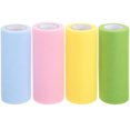 thumbnail image 1 of 4 Rolls of Wedding Dress Tulle Multi-function Tulle Ribbons Tulle Fabrics Gift Tulle Rolls, 1 of 9