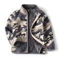 thumbnail image 1 of AAMILIFE Boys Polar Fleece Warm Coat Zip-up Lightweight Long Sleeve Jacket, 1 of 9