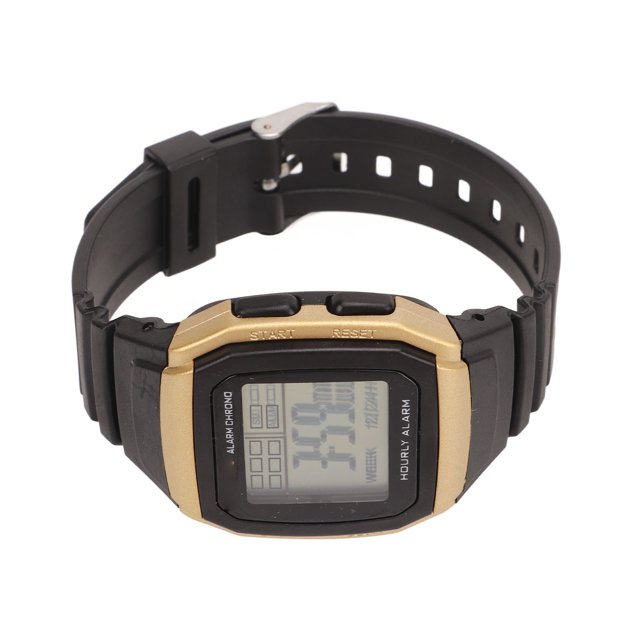 Montre Électronique Numérique, Montre Numérique Sport à DEL Multifonction Antichoc Étanche Rétro Classique Chronographe Numérique pour Étudiants Hommes