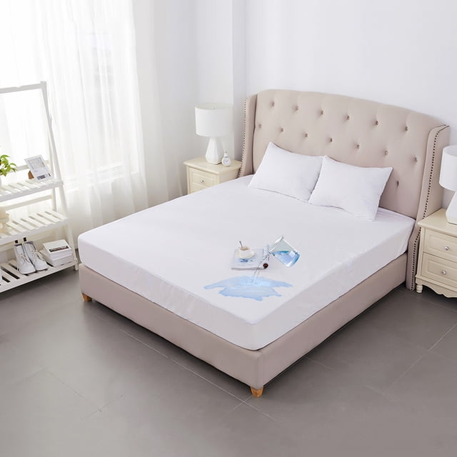 Twin Mattress Protector, Waterproof Mattress Protector Twin Size Mattress Pad Co