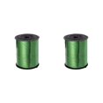 thumbnail image 1 of Youkk Plastic Ribbon Sparkling And multifunctional For Wedding And Party Decorations Sturdy Golden Curled Ribbon green ribbon 2Set, 1 of 6