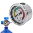 thumbnail image 2 of Lightweight 0-40 MPa 0-6000 PSI Pump Gauge, Diving Manometer, Manometer Measure Diving Equipment For Diving Pressure Measuring, 2 of 8