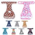 thumbnail image 1 of Neinkie Washable Reusable Premium Dog Diapers, Bright Color, for Female Dog, 1 of 9