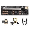 thumbnail image 3 of Guardoinrt Miner Computer PCI-E 1X to 16X Adapter PCI- Converter Extender Black 1Set, 3 of 6