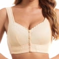 thumbnail image 1 of Cinvoma Moona Bra for Senior, Moona Bra - Front Closure Breathable Bra for Seniors, Front Closure Breathable Bra, 1 of 8