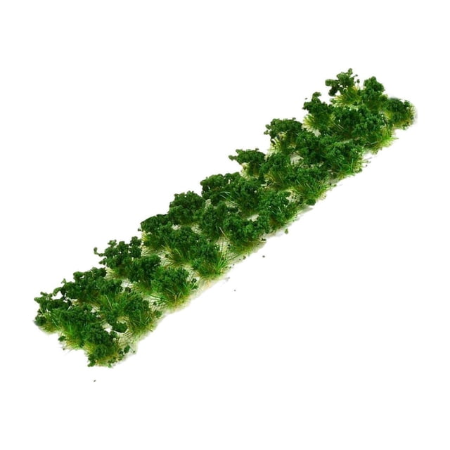 Xingzhi Cluster Grass Tufts Miniature Landscape Static Scenery Model Jungle Green