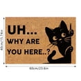 thumbnail image 2 of Cat Carpet | Versatile Door Mat for Indoor and Outdoor Use | Stylish Entrance Rug | -Absorbing Area Rug | Home Décor Accessory, 2 of 4