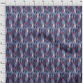 thumbnail image 3 of oneOone Georgette Viscose Fabric Arrow Ikat Decor Fabric Printed BTY 42 Inch Wide, 3 of 4