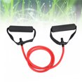 thumbnail image 3 of KAKOWELY exercise pull rope Outdoor Yoga Elastic Fitness Exercise Pull Rope Exercise Resistance Bands Workout Bands with Handle(Red)47.24"X3.54"X1.97", 3 of 4