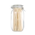 thumbnail image 1 of Transparent  Glass Snap Storage Jar Household Kitchen Sealed Jar Grain Storage Box Tea Tin Multi-purpose Containe, 1 of 3