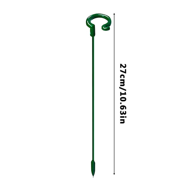 Yhmxh Plant Support Stake 1Pack Upgrade Fiberglass Plant Support Garden Stakes Flower Plant Support With Support Ring Garden Plant Support Sticks For Indoor