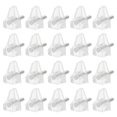 thumbnail image 1 of CUITING 20 Pcs Piquets d'Étagère Transparents Support d'Étagère de Cuisine, 1 of 8