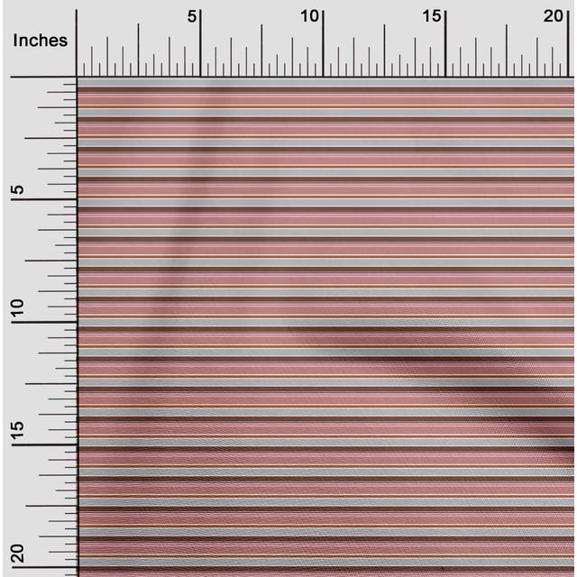 oneOone Polyester Lycra Fabric Multicolor Stripe Print Sewing Fabric BTY 56 Inch Wide