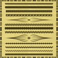 thumbnail image 1 of Ahgly Company Machine Washable Indoor Square Transitional Oak Brown Area Rugs, 5' Square, 1 of 7