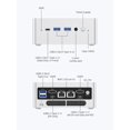 thumbnail image 2 of MINISFORUM Venus Series NAB9 Mini PC de Bureau Barebone, Intel Core i9-12900HK, 2 of 8