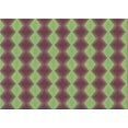 thumbnail image 1 of Ahgly Company Machine Washable Indoor Rectangle Transitional Green Area Rugs, 2' x 3', 1 of 7