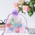 thumbnail image 4 of CHOK Organza Gift Bag Drawstring Design Candy Bags Small Mesh Favor Packaging Jewelry  50 Pcs, 4 of 6