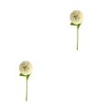 thumbnail image 3 of Baohd 1/2/3/5 10pack/lot Realistic Appearance Artificial Flower For Party Decor And Home Decor Light Green 2PCS, 3 of 6