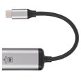 thumbnail image 1 of Adaptateur Ethernet RJ45, Léger Portable Facile à Utiliser Dissipation Rapide de la Chaleur Adaptateur Ethernet Sans Pilote pour Ordinateurs pour Tablettes Adaptateur USB C vers RJ45 avec Câble, 1 of 8