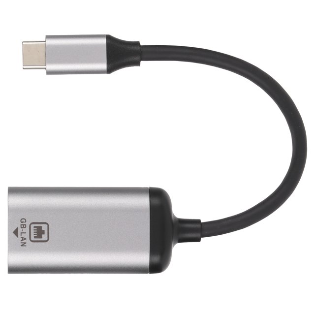 Adaptateur Ethernet RJ45, Léger Portable Facile à Utiliser Dissipation Rapide de la Chaleur Adaptateur Ethernet Sans Pilote pour Ordinateurs pour Tablettes Adaptateur USB C vers RJ45 avec Câble