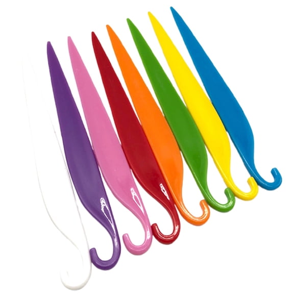Cake Scraper Tool 8pcs Plastic Cake Stripping Accessories with Ergonomic Handle for Baking Cake Decorating Frosting Smoothing and Dessert Preparation