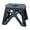 Black-3618, variant on Portable Folding Stool, Compact Camping Chair, Outdoor Footrest, Lightweight Seat for Indoor and Outdoor Use, Durable Plastic Stool, Space-Saving Design