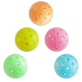 thumbnail image 1 of 5 Pack Pickleballs Indoor Outdoor 74mm Luminous Pickle Balls, 1 of 8