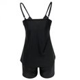 thumbnail image 3 of Pisexur Women Tankini Swimsuits with Boy Shorts Ladies Tummy Control Two Piece Bathing Suits Ruffle Swim Tank Top Swimwear - Swimsuit for Women Two Piece, 3 of 5
