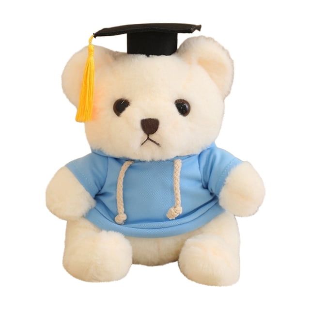 Birdeem Sweatshirt Graduation Bear Doll Graduation Season Birthday Gift Cute Graduation Bear Plush Toy Gift