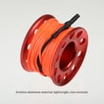 thumbnail image 4 of Xingzhi Dive Reel Professional Safety High Density Rope Lightweight Tech Spool with Snap Hook Swimming Accessories Equipment Red, 4 of 6