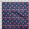 thumbnail image 3 of oneOone Polyester Lycra Fabric Leaves & Floral Artistic Decor Fabric Printed BTY 56 Inch Wide, 3 of 4