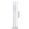 thumbnail image 3 of 8Pcs Clear Glass Perfume Atomizer Travel Size Refillable Fine Mist Spray Bottle For Makeup Liquid Containers, 3 of 8