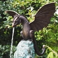 thumbnail image 1 of Dragon Statue,Bronze Fine Casting Solid Dragon Statue for Garden Terrace Fountain Center Swimming Pool, 1 of 6
