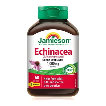 Jamieson High Potency Echinacea 4,000 mg Softgels